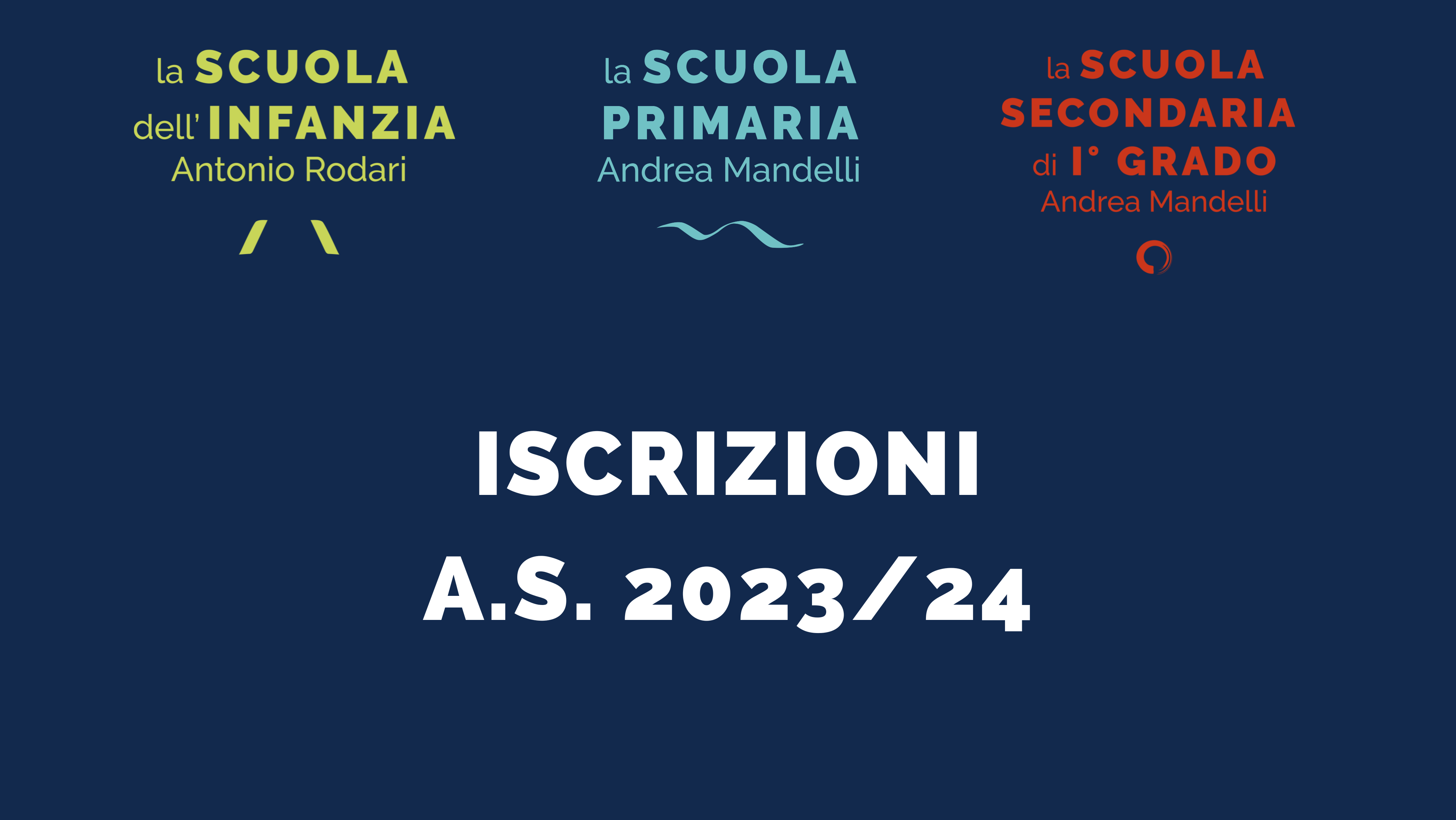 ISCRIZIONI A.S. 202324