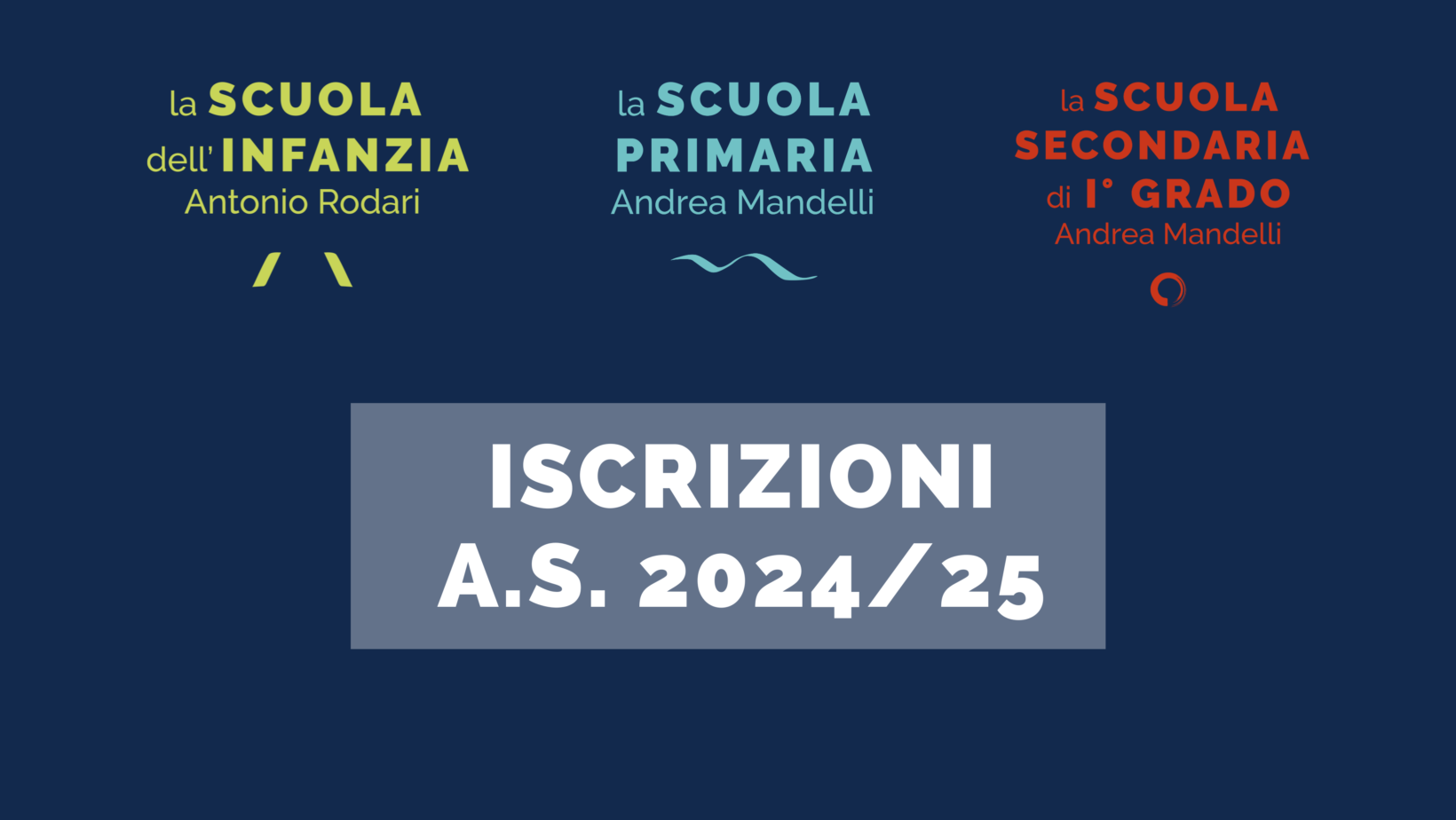 ISCRIZIONI A.S. 202425 ISCRIZIONI A.S. 202425